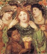 Dante Gabriel Rossetti The Bride oil painting on canvas